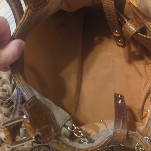 Cole Haan brown suede purse - Picture 6 of 6